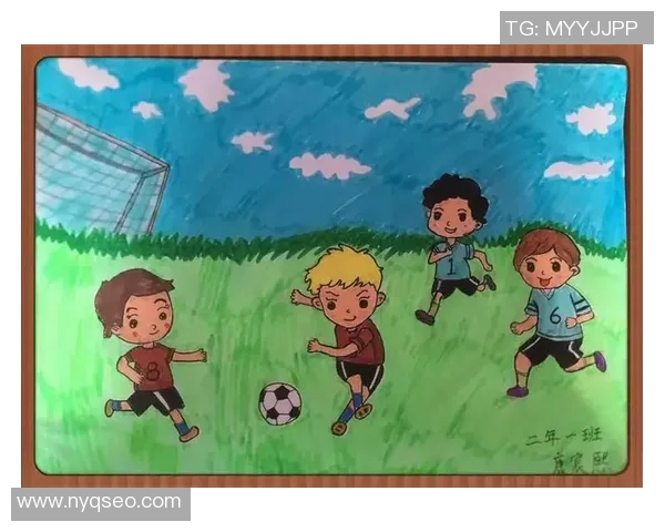 足球明星汇聚一堂的精彩绘画作品展现他们的风采与激情